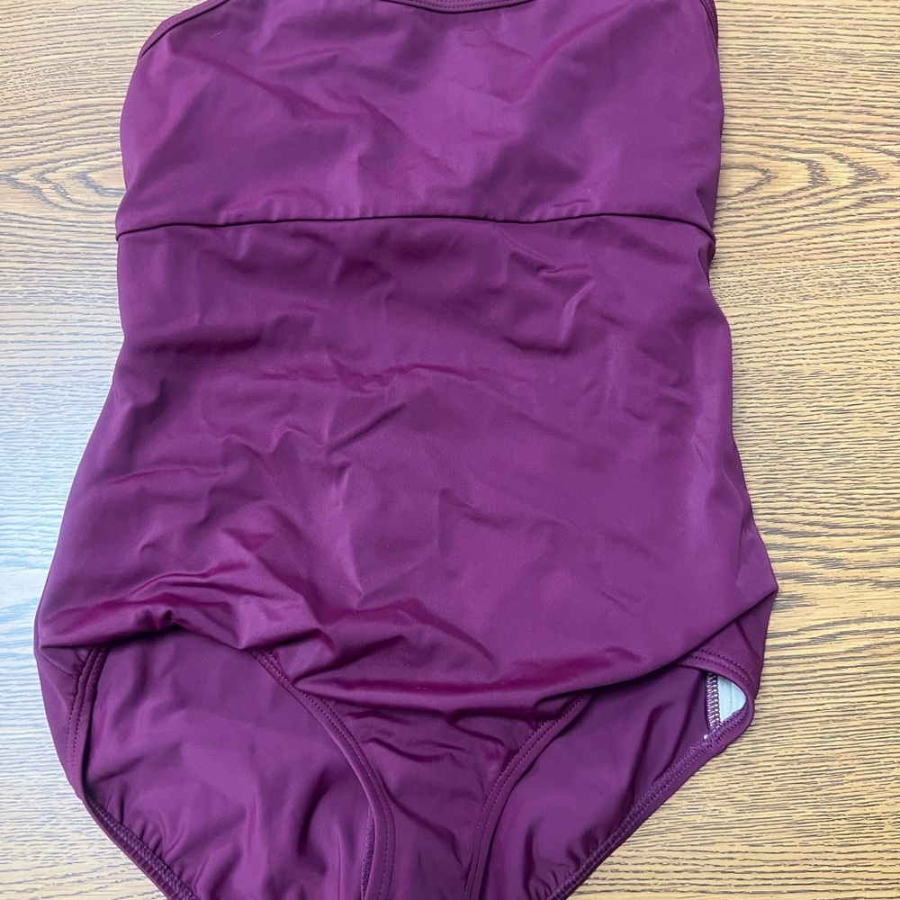 Balera Burgundy Dancewear Leotard